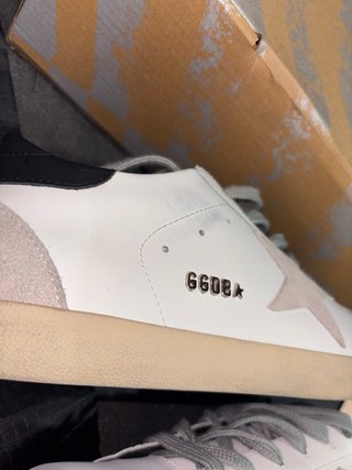 Golden Goose 43 Beige/Blanco