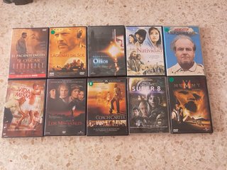Lote 10 Películas DVD Drama y Acción
