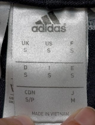 Pantalón chándal Adidas Negro Talla S