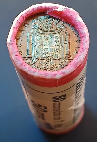 Cartucho 1 Peseta 1975 *78 ¡Santiago de Chile!