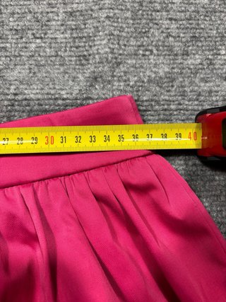 Falda corta Sfera Casual Basic rosa fucsia