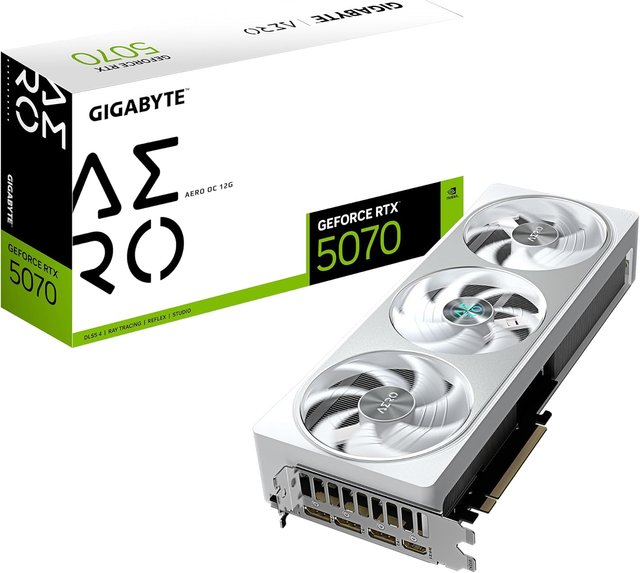 GIGABYTE RTX 5070 Aero OC 12G