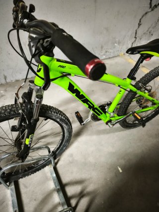 Bicicleta Montaña 24 Verde
