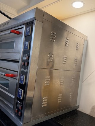 Horno Eléctrico Doble para Pizza