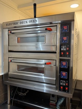 Horno Eléctrico Doble para Pizza