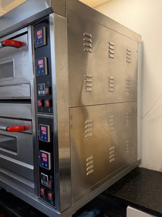 Horno Eléctrico Doble para Pizza