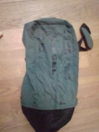 Borsa Diesel verde e nera