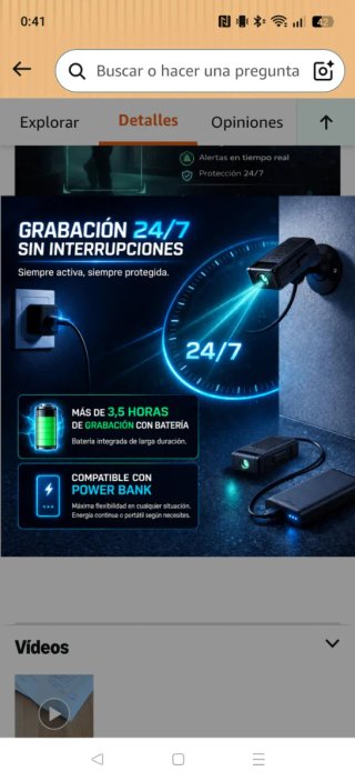 Mini Cámara Espía Oculta WiFi 5G