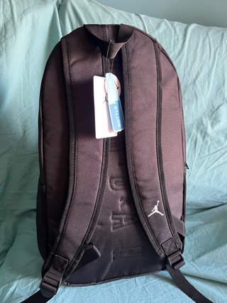 Mochila Jordan Negra Multicolor Nueva