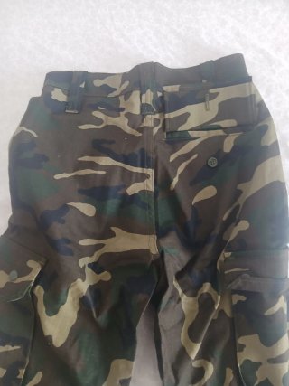 Pantalón cargo militar camuflaje - Talla S Nuevos