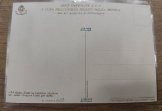 2 Postales Militares Clemente Tafuri