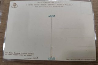 2 Postales Militares Clemente Tafuri