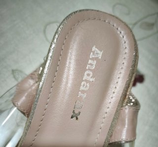 Sandalias Ardara Talla 38 Doradas