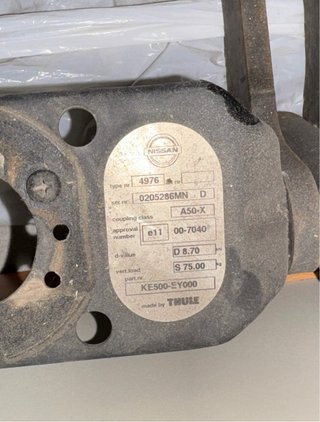 Enganche Nissan Qashqai J10 Original - Marca Thule