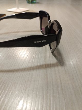 Occhiali da sole Polo Club donna nero lucido