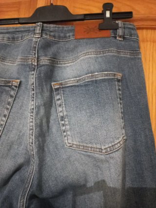 Vaqueros Benetton Mujer Talla 40 elasticos