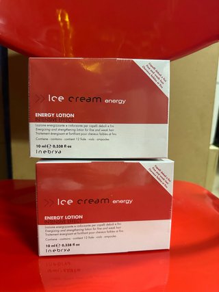 Pack 12 Viales Inebrya Ice Cream Energy Loción