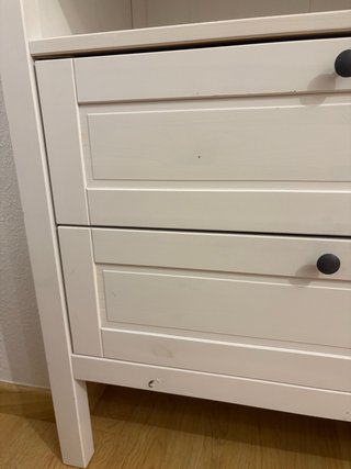 Cambiador IKEA Sundvik Blanco