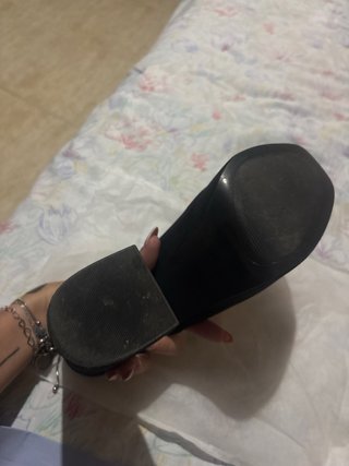 Tacones negros plataforma