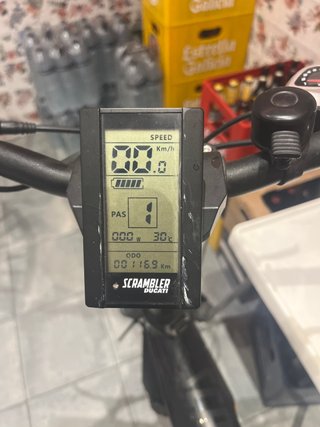 Bici Eléctrica Ducati Scrambler 120km