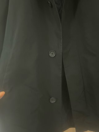 Gabardina Negra Hugo Boss