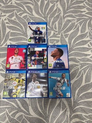 Lote 6 Juegos FIFA PS4