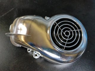 Tapa ventilador Yamaha Jog cromada
