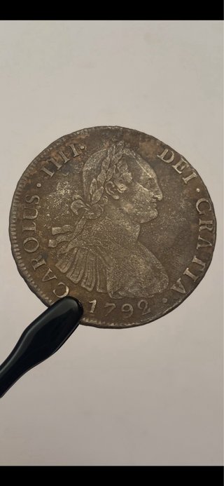 8 Reales 1792 (BC+) Potosi Carlos IIII