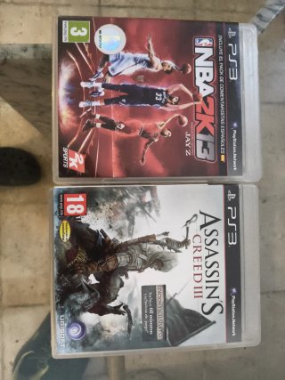 Lote 11 Juegos PS3: FIFA, Call of Duty, NBA 2K, GT