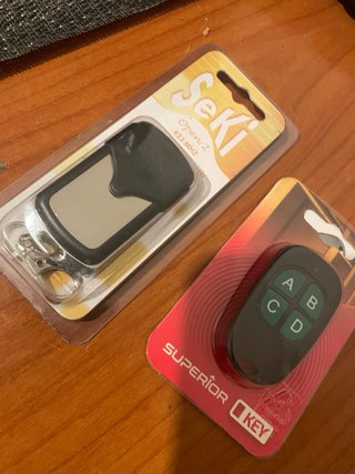 Pack 2 Mandos Garaje SeKi y Superior Key