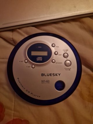 Reproductor CD Bluesky Portátil