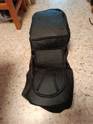 Funda acolchada para asiento de moto