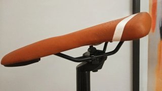 Sillín Bici Polipiel Marrón