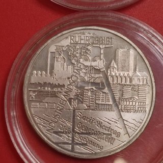 Lote 4 Monedas 10€ Plata 925 Alemania