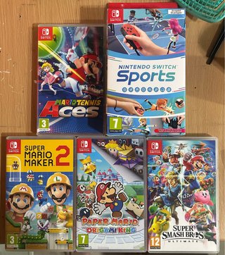 Pack 5 Juegos Nintendo Switch