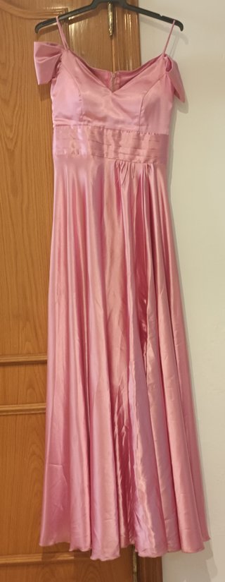 Vestido rosa para eventos