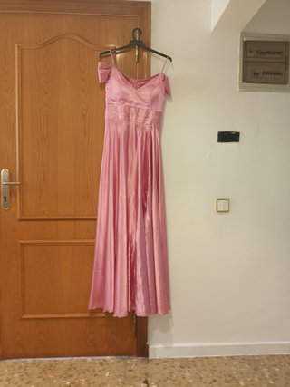 Vestido rosa para eventos