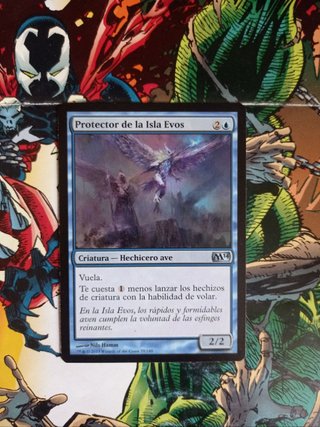 Carta Magic Protector de la Isla Evos