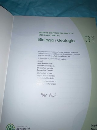 libro de biologia i geologia de la ESO