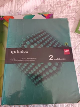 Libró Química SM 2° Bachillerato