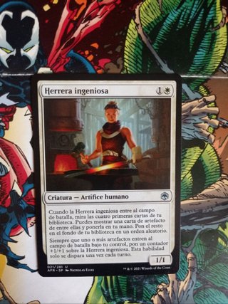 Carta Magic Herrera Ingeniosa AFR U