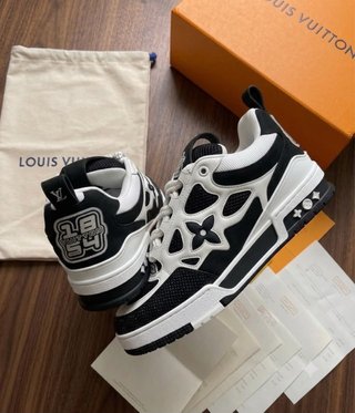 Louis Vuitton Skate Zapatillas Negro Blanco
