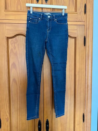 Pantalón vaquero skinny azul