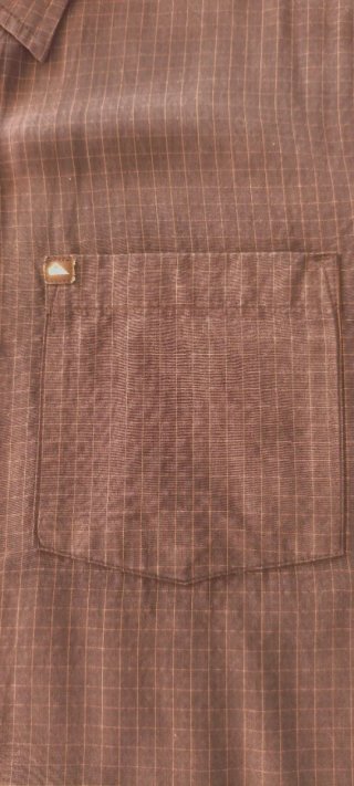 Camisa Quiksilver Negra cuadrosTalla L/M