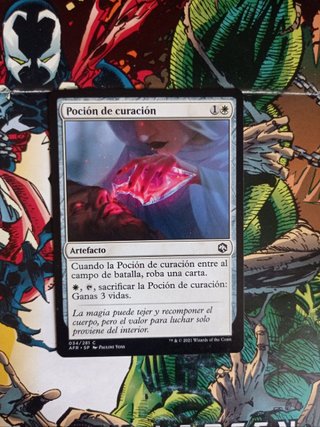 Carta Magic The Gathering Poción de curación