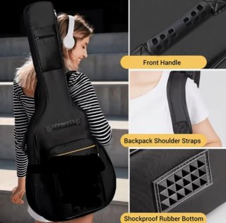 Funda acolchada para guitarra