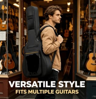 Funda acolchada para guitarra