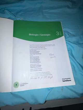 libro biologia i geologia 3 de eso