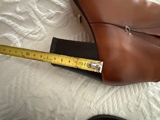 Botines piel camel Massimo Dutti