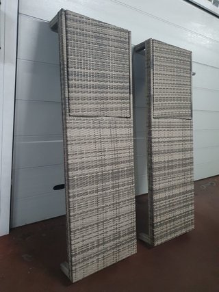 2 Hamacas de exterior de Rattan